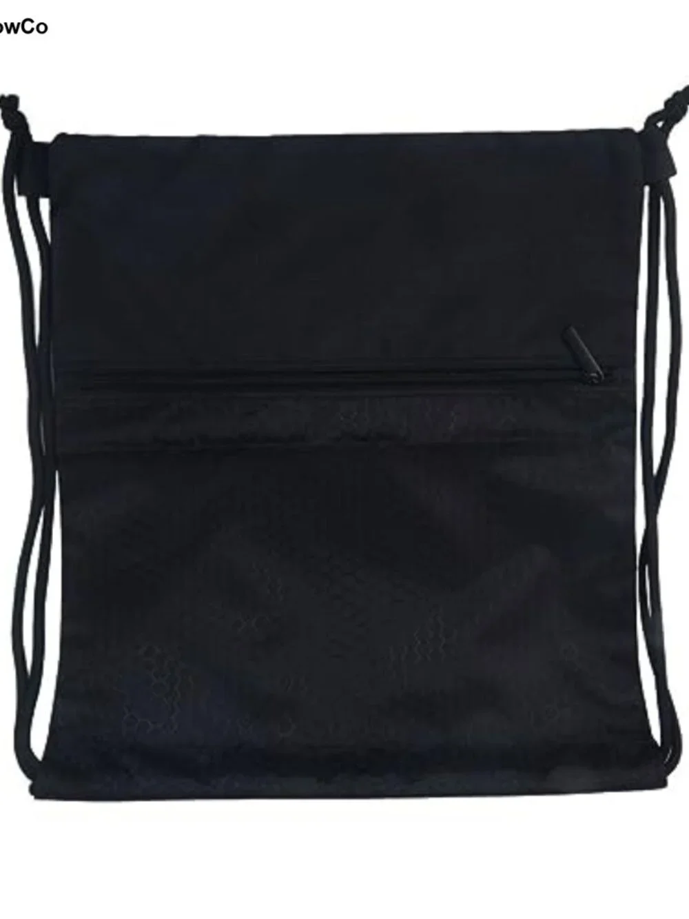 Foldable Nylon Drawstring Gym Backpack Large Sports Training Bag Travel